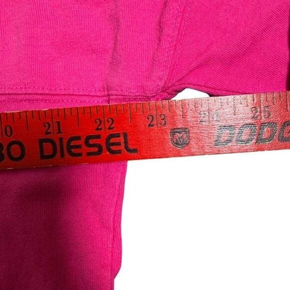 Disney Parks Spirit Jersey Long Sleeve Hot Pink Silver Sparkles Women’s Size M - Picture 8 of 11